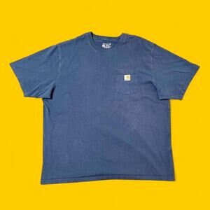 Carhartt Loose Fit Workwear Pocket T-Shirt 2XL Blue K87